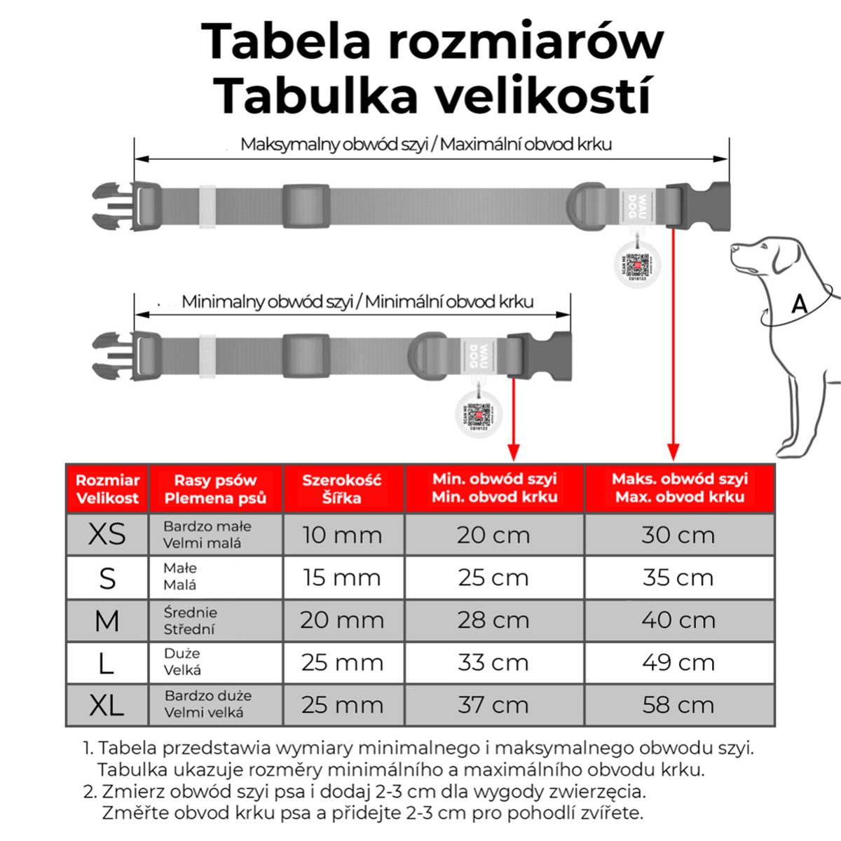 Obroża dla psa nylonowa WAUDOG Recycled Nylon z QR adresowka, rozmiar XS, 20-30 cm, 10 mm, gradient, plastikowy fastex, niebieski Obroża dla psa nylonowa WAUDOG Recycled Nylon z QR adresowka, rozmiar XS, 20-30 cm, 10 mm, gradient, plastikowy fastex, niebieski