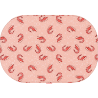 Legowisko dla psa WAUDOG Relax, z wymienną pokrywą, rysunek "Krewetka"