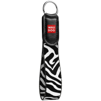 Brelok do kluczy WAUDOG Family nylonowa z wzorem "Zebra"