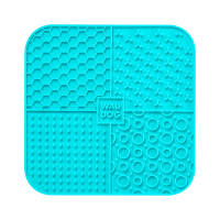 Mata do lizania WAUDOG Silicone, 190x190x10 mm, niebieska