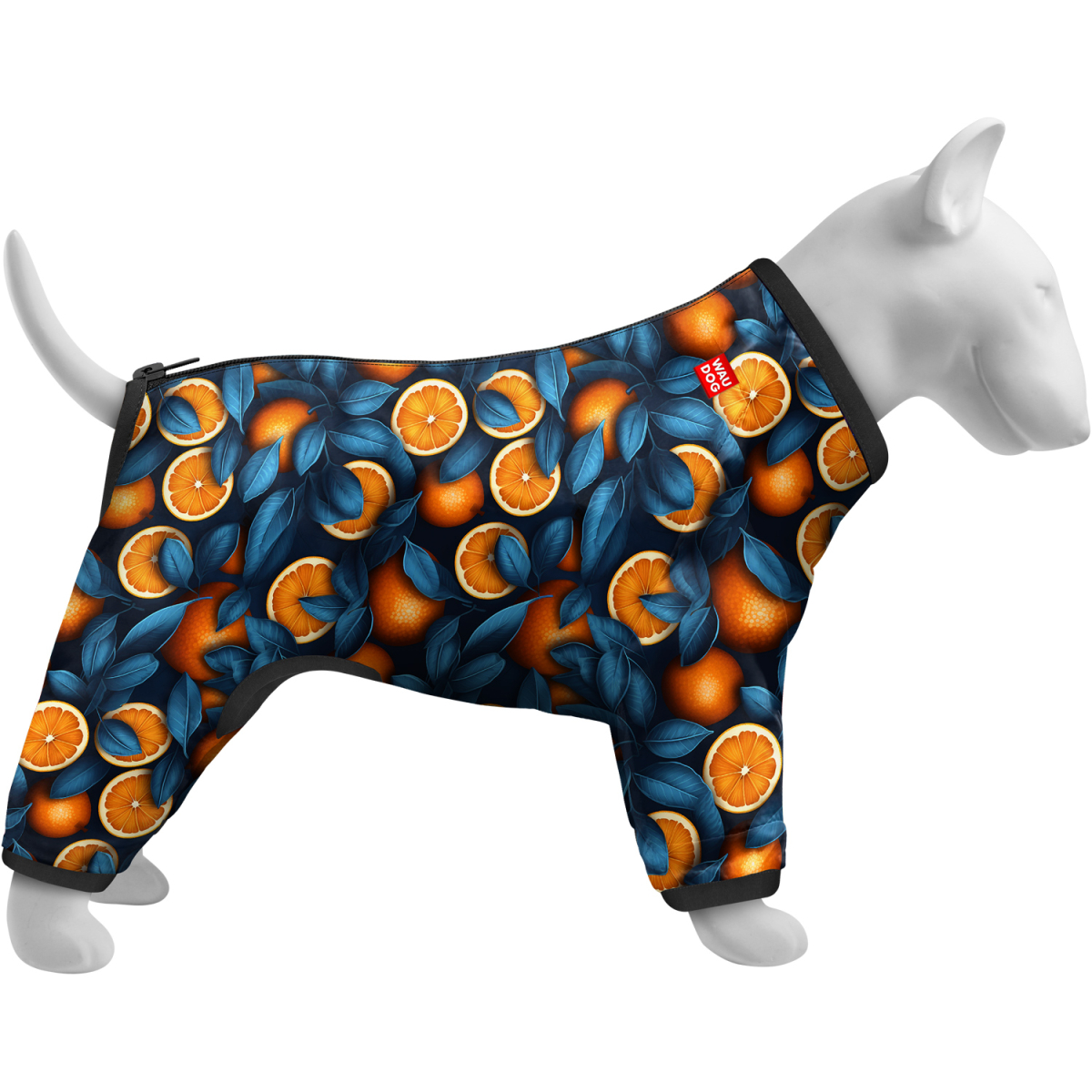 Wiatrówka dla psa WAUDOG Clothes, wzór "Pomarańcze" Wiatrówka dla psa WAUDOG Clothes, wzór "Pomarańcze"