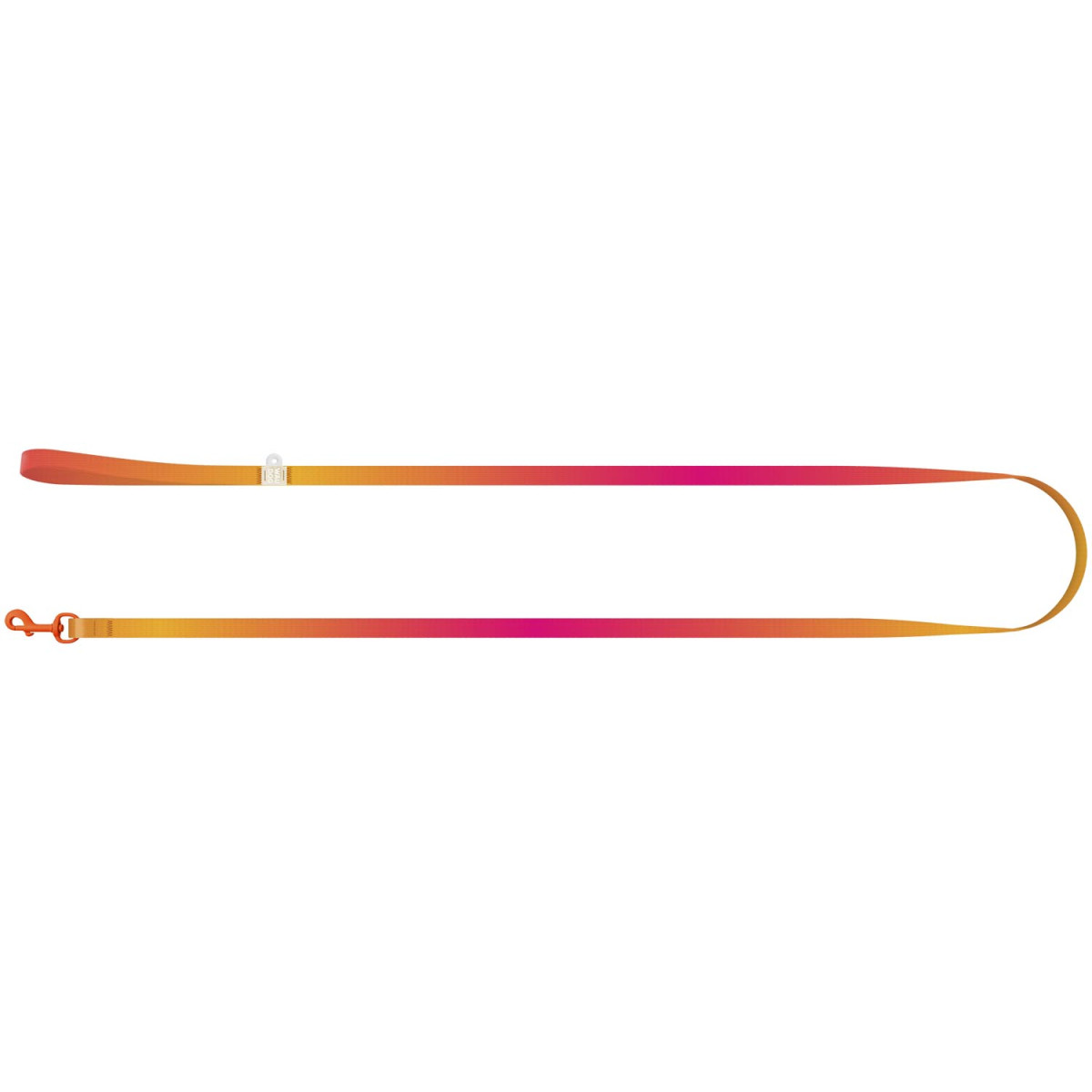 Smycz dla kotów i małych psów nylonowa WAUDOG Nylon Recycled gradient, kolorowy karabin, pomarańczowa Smycz dla kotów i małych psów nylonowa WAUDOG Nylon Recycled gradient, kolorowy karabin, pomarańczowa