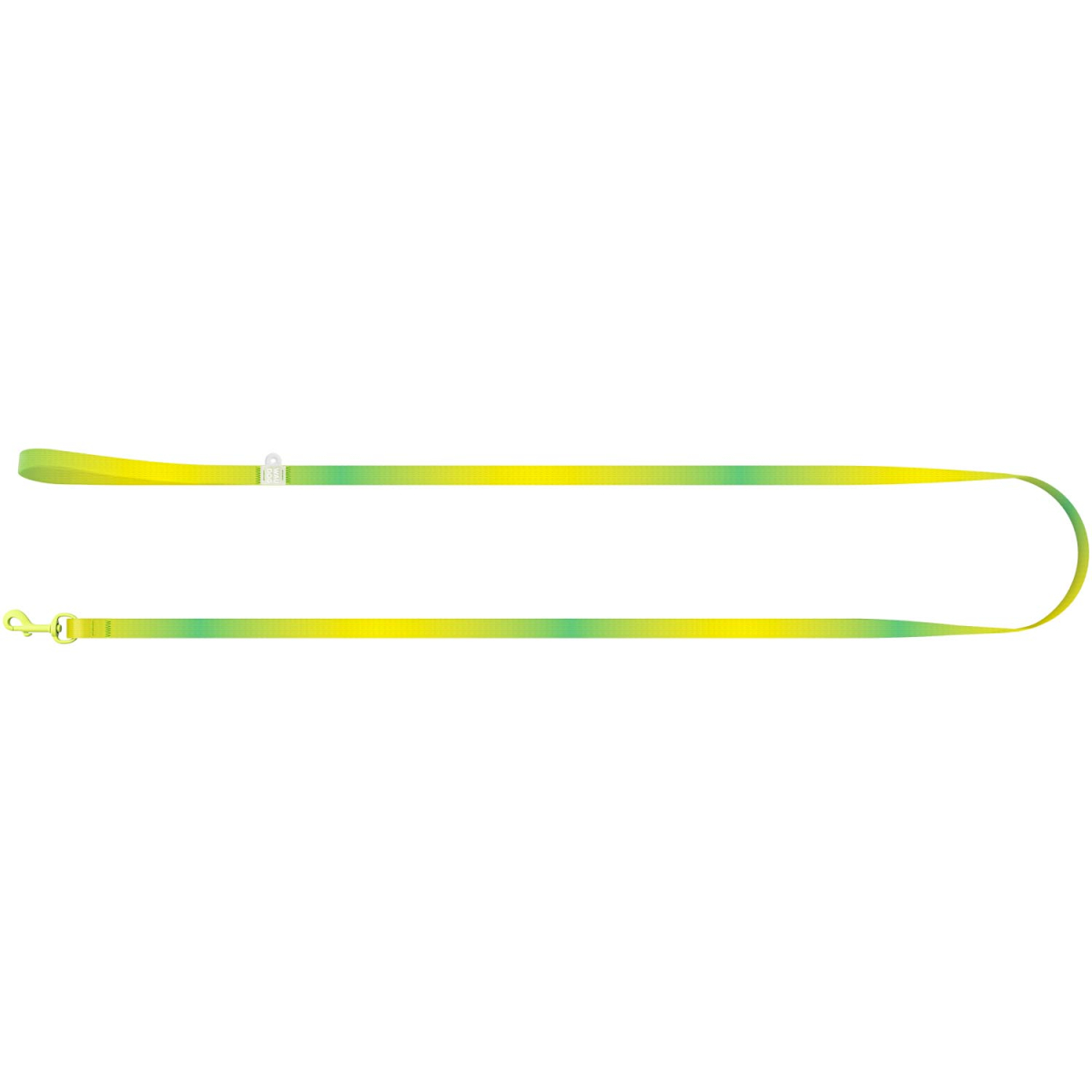 Smycz dla kotów i małych psów nylonowa WAUDOG Nylon Recycled gradient, kolorowy karabin, jasnozielony Smycz dla kotów i małych psów nylonowa WAUDOG Nylon Recycled gradient, kolorowy karabin, jasnozielony