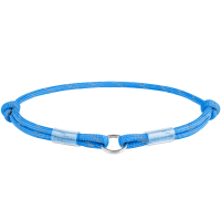 Sznurek dla adresówki z paracordu WAUDOG Smart ID, odblaskowy, niebieski