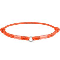 Sznurek dla adresówki z paracordu WAUDOG Smart ID, odblaskowy, pomarańczowy