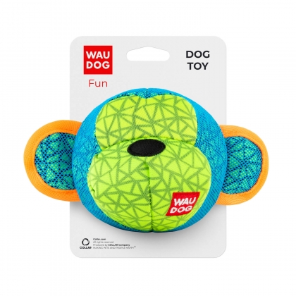 Zabawka dla psa WAUDOG Fun, "Małpka", Niebieska