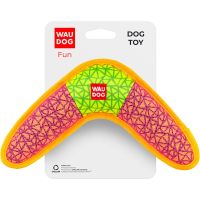 Zabawka dla psa WAUDOG Fun, "Bumerang", Różowa