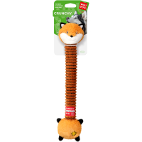 Zabawka dla psa WAUDOG Fun Crunchy Lis, bawełna, poliester, plastik, pianka, 37 cm