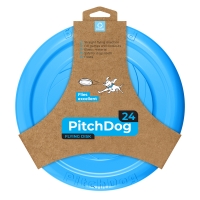 PitchDog – latający dysk dla gier i treningów, Błękitny