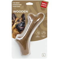 Zabawka dla psa Rog do gryzienia WAUDOG Fun Wooden, drewno, polimer, rozmiar L