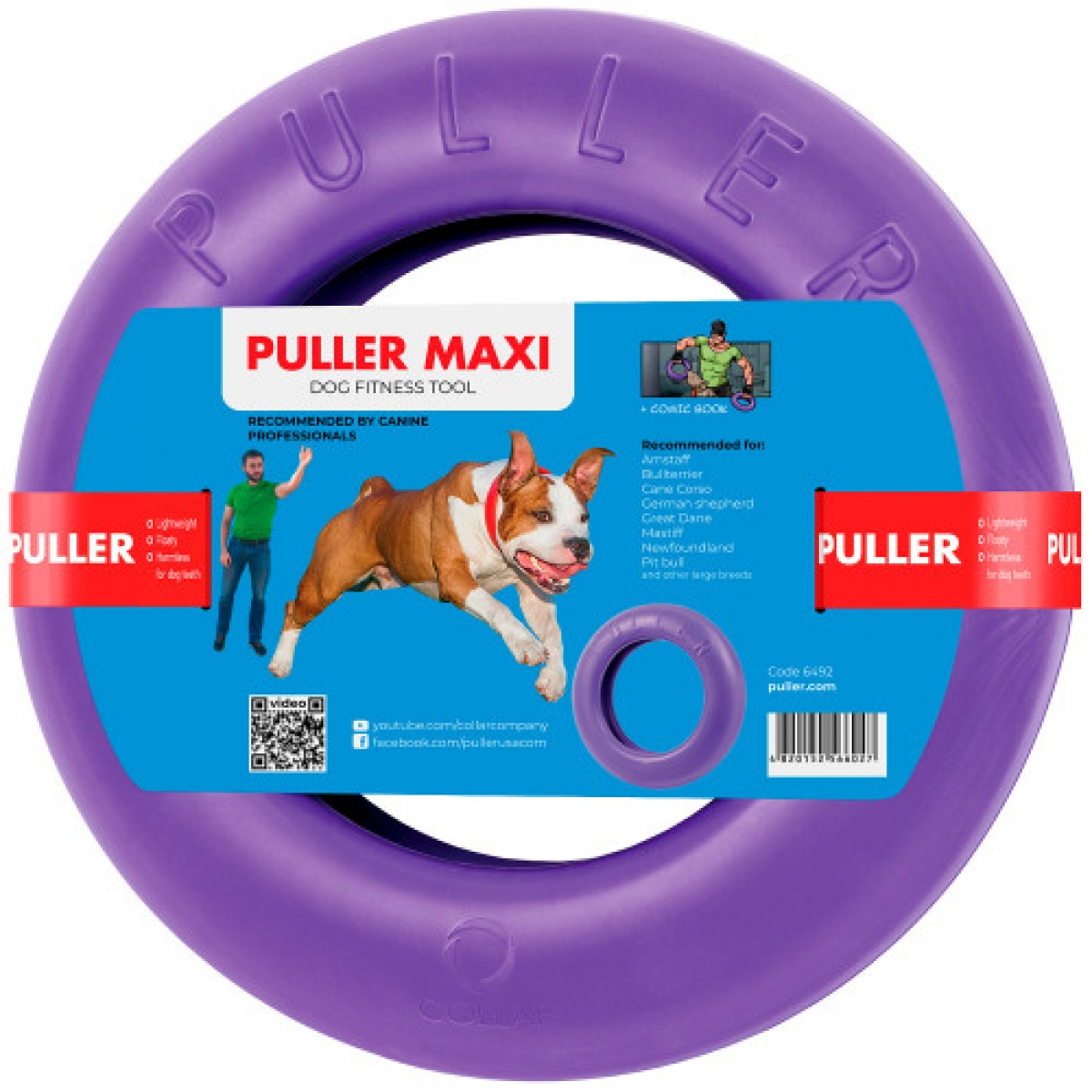 PULLER MAXI Ø30 см – atrybut treningowy dla dużych i średnich ras psów.